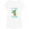 image:imageStar Wars Yoda Best Grandma Yoda Chibi Portrait Mothers Day TShirtWhite