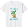 image:imageStar Wars Yoda Best Grandma Yoda Chibi Portrait Mothers Day TShirtWhite