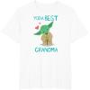 image:imageStar Wars Yoda Best Grandma Yoda Chibi Portrait Mothers Day TShirtWhite
