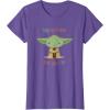 image:imageStar Wars Yoda Best Mom Love You I Do TShirtPurple Heather
