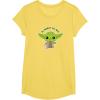 image:imageStar Wars Yoda Cute Christmas Holiday Be Merry You Will TShirtLemon Yellow
