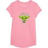 image:imageStar Wars Yoda Cute Christmas Holiday Be Merry You Will TShirtPink