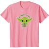 image:imageStar Wars Yoda Cute Christmas Holiday Be Merry You Will TShirtPink