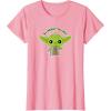 image:imageStar Wars Yoda Cute Christmas Holiday Be Merry You Will TShirtPink