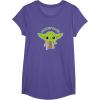 image:imageStar Wars Yoda Cute Christmas Holiday Be Merry You Will TShirtPurple Heather