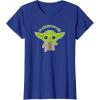 image:imageStar Wars Yoda Cute Christmas Holiday Be Merry You Will TShirtRoyal Blue