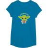 image:imageStar Wars Yoda Cute Christmas Holiday Be Merry You Will TShirtSapphire Blue