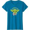 image:imageStar Wars Yoda Cute Christmas Holiday Be Merry You Will TShirtSapphire Blue