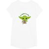 image:imageStar Wars Yoda Cute Christmas Holiday Be Merry You Will TShirtWhite