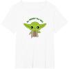 image:imageStar Wars Yoda Cute Christmas Holiday Be Merry You Will TShirtWhite