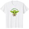 image:imageStar Wars Yoda Cute Christmas Holiday Be Merry You Will TShirtWhite