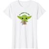 image:imageStar Wars Yoda Cute Christmas Holiday Be Merry You Will TShirtWhite