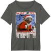 image:imageStar Wars Yoda Naughty Or Nice Flyer Christmas TShirt TShirtAsphalt Grey