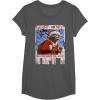 image:imageStar Wars Yoda Naughty Or Nice Flyer Christmas TShirt TShirtAsphalt Grey