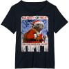 image:imageStar Wars Yoda Naughty Or Nice Flyer Christmas TShirt TShirtBlack