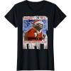 image:imageStar Wars Yoda Naughty Or Nice Flyer Christmas TShirt TShirtBlack
