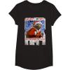 image:imageStar Wars Yoda Naughty Or Nice Flyer Christmas TShirt TShirtBlack