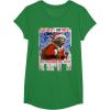 image:imageStar Wars Yoda Naughty Or Nice Flyer Christmas TShirt TShirtKelly Green