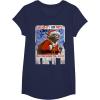 image:imageStar Wars Yoda Naughty Or Nice Flyer Christmas TShirt TShirtNavy Blue