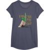image:imageStar Wars Yoda Pinch Me You Will Not TShirtHeather Blue