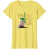 image:imageStar Wars Yoda Pinch Me You Will Not TShirtLemon Yellow