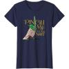 image:imageStar Wars Yoda Pinch Me You Will Not TShirtNavy Blue