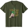image:imageStar Wars Yoda Pinch Me You Will Not TShirtOlive Green