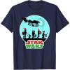 image:imageStar Wars Characters Holiday Gifts Death Star TShirtNavy Blue