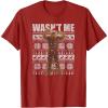 image:imageStar Wars Christmas Chewbacca Ugly Sweater Style TShirtCranberry Red