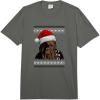 image:imageStar Wars Christmas Chewie Santa Hat Ugly Sweater Vintage Comfort Colors Adult Heavyweight TshirtDark Grey