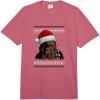 image:imageStar Wars Christmas Chewie Santa Hat Ugly Sweater Vintage Comfort Colors Adult Heavyweight TshirtRaspberry Red