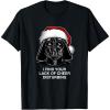 image:imageStar Wars Christmas Darth Vader Disturbing Lack Of Cheer TShirtBlack