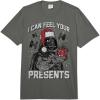 image:imageStar Wars Christmas Darth Vader I Can Feel Your Presents Comfort Colors Adult Heavyweight TshirtDark Grey