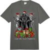 image:imageStar Wars Christmas Darth Vader Stormtroopers Feel Presents Comfort Colors Adult Heavyweight TshirtDark Grey