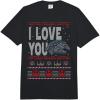 image:imageStar Wars Christmas I Love You Ugly Sweater Style Comfort Colors Adult Heavyweight TshirtBlack
