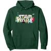 image:imageStar Wars Christmas Logo Holiday Celebration Pullover HoodieDark Green