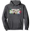 image:imageStar Wars Christmas Logo Holiday Celebration Pullover HoodieDark Heather Grey