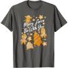 image:imageStar Wars Christmas Merry Force Be With You XMas Cookies TShirtAsphalt Grey
