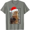 image:imageStar Wars Christmas Santa Chewbacca Windswept Movie Panel TShirtOlive Heather