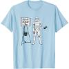 image:imageStar Wars Classic Christmas Save The Death Star Fund Raising TShirtBaby Blue