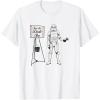 image:imageStar Wars Classic Christmas Save The Death Star Fund Raising TShirtWhite