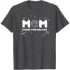 image:imageStar Wars Classic Mothers Day Mom Rules The Galaxy TShirtDark Heather Grey