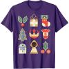 image:imageStar Wars Holiday Icons Ugly Christmas Sweater TShirtPurple