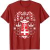 image:imageStar Wars Holiday Jedi Master Yoda Christmas Sweater Pattern TShirtCranberry Red