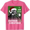 image:imageStar Wars I Am Your Father Christmas Graphic TShirt TShirtPink Heather