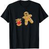 image:imageStar Wars Mandalorian amp Grogu Christmas Gingerbread Cookies TShirtBlack