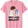 image:imageStar Wars Princess Leia Mothers Day Best Mom In The Galaxy TShirtPink