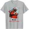 image:imageStar Wars Santa Yoda Merry You Will Be TShirtHeather Grey