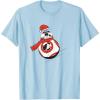 image:imageStar Wars The Force Awakens Christmas BB8 Santa Roll Poster TShirtBaby Blue