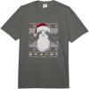 image:imageStar Wars The Last Jedi Christmas Porg Ugly Sweater Vintage Comfort Colors Adult Heavyweight TshirtDark Grey
